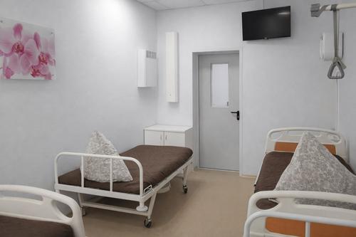 Палата для пациентов в стационаре «Новая медицина»