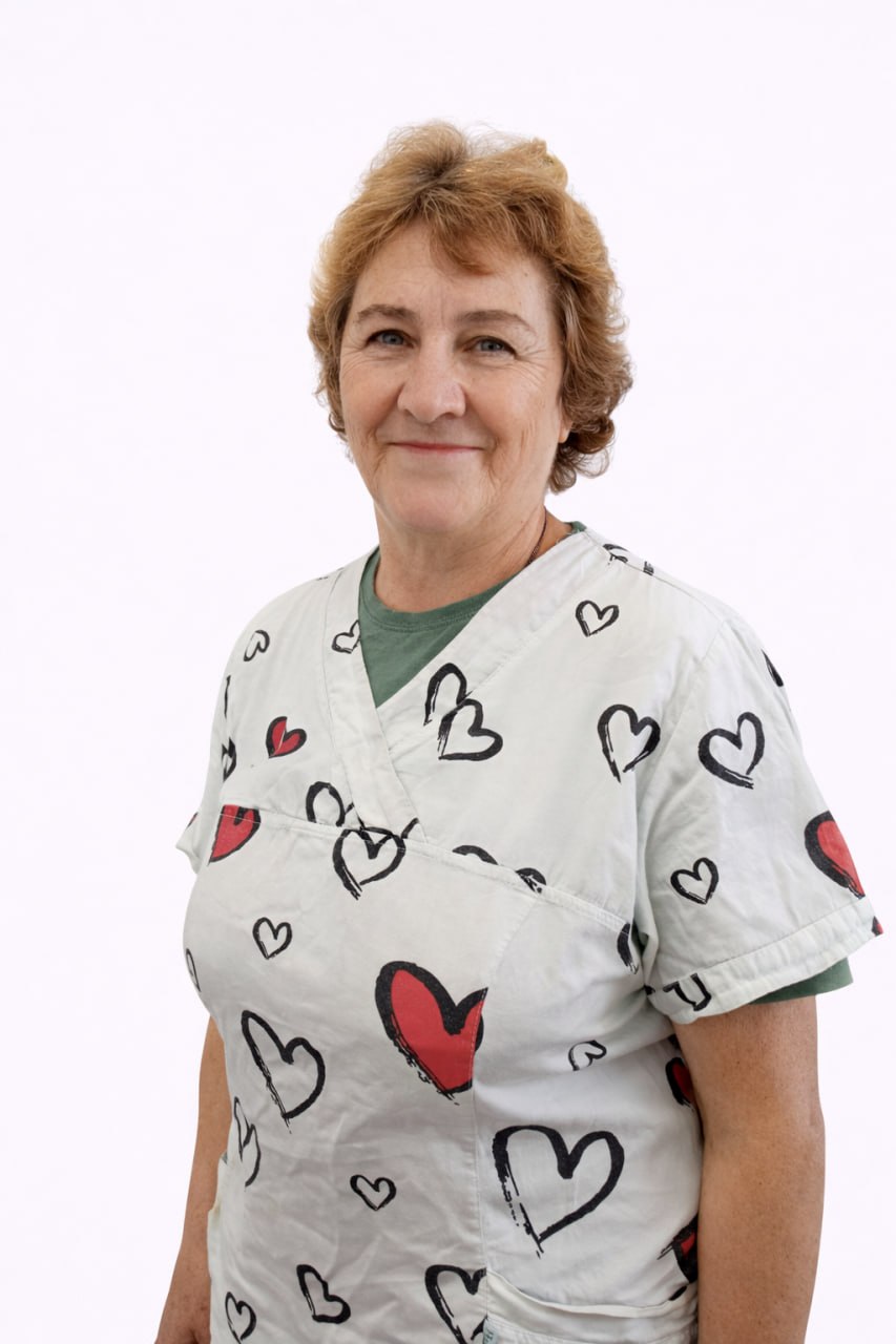 Баганова Алла — санитарка